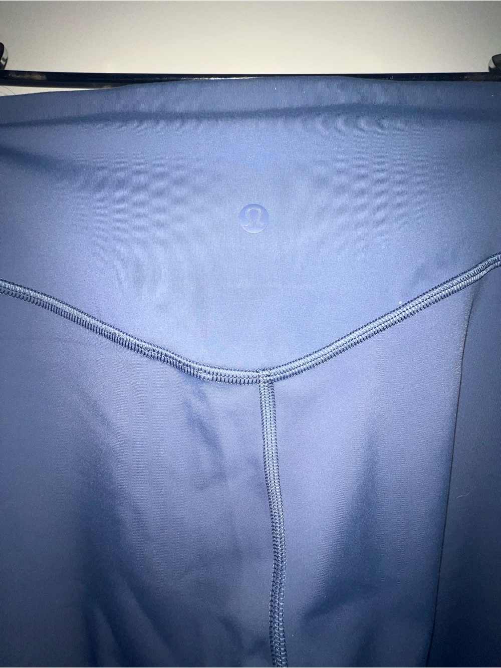 Lululemon Wunder Under High-Rise Leggings, size 2, 25”, blue twill NEW WITH TAGS - Picture 6 of 7